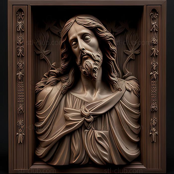 3D model st jesus (STL)